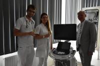 Ultrahang vizsgáló készüléket adományoztak a Hetényi kórháznak